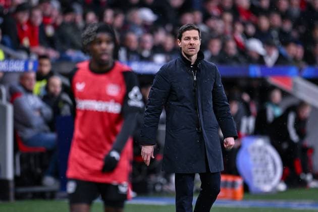 29 01 2025, Football, Champions League, Matchday 8, Season 2024 2025, Bayer 04 Leverkusen Sparta Prague, Coach Xabi Alonso Bayer Leverkusen xRHR PHOTO TKx Copyright: RHR-FOTOx RHR-FOTO TK