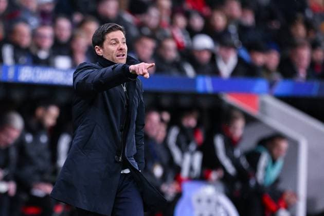 29 01 2025, Football, Champions League, Matchday 8, Season 2024 2025, Bayer 04 Leverkusen Sparta Prague, Coach Xabi Alonso Bayer Leverkusen xRHR PHOTO TKx Copyright: RHR-FOTOx RHR-FOTO TK