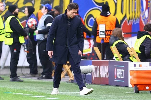 Coach Xabi Alonso Bayer 04 Leverkusen Bayer 04 Leverkusen vs AC Sparta Prague, Football, UEFA Champions League, Matchday 8, Season 2024 2025, 29 01 2025 Photo kolbert press Ant Palmer BayArena NRW Germany Copyright: xkolbert-press AntxPalmerx