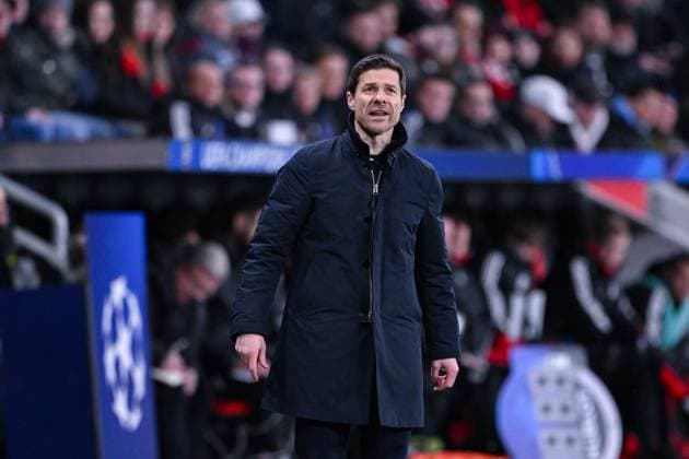 29 01 2025, Football, Champions League, Matchday 8, Season 2024 2025, Bayer 04 Leverkusen Sparta Prague, Coach Xabi Alonso Bayer Leverkusen xRHR PHOTO TKx Copyright: RHR-FOTOx RHR-FOTO TK