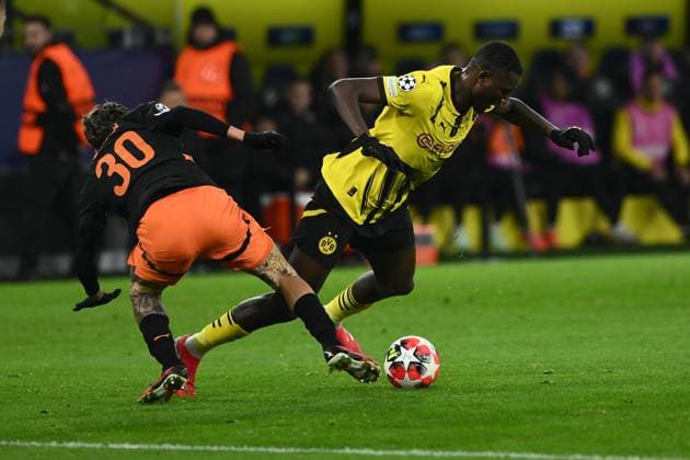 DORTMUND, GERMANY - 29 JANUARY, 2025: ++ - The match UEFA Champions League Borussia Dortmund vs. Shakhtar Donetsk at Signal Iduna Park. For editorial use only. Resale or distribution is prohibited.  Copyright: xVITALIIxKLIUIEVx