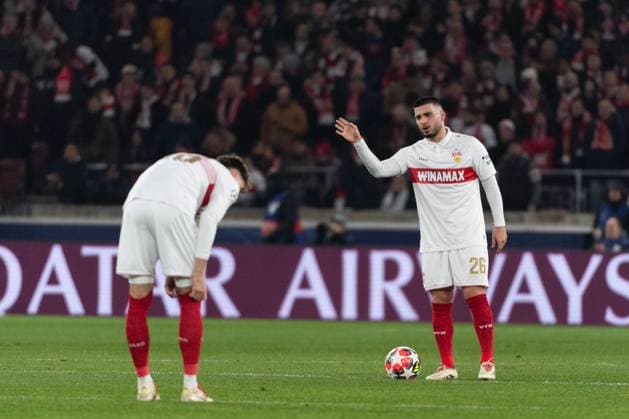 Goal for 0 3 by Ousmane Dembele Paris Saint Germain, 10 , frustration at Deniz Undav VfB Stuttgart 26 GER, VfB Stuttgart vs Paris Saint Germain, Football, Men, UEFA Champions League, Matchday 8, Season 2024 2025, 29 01 2025, GER, VfB Stuttgart vs Paris Saint Germain, Football, Men, UEFA Champions League, Matchday 8, Season 2024 2025, 29 01 2025 Stuttgart Copyright: xEibner-Pressefoto WolfgangxFrankx EP_WFK