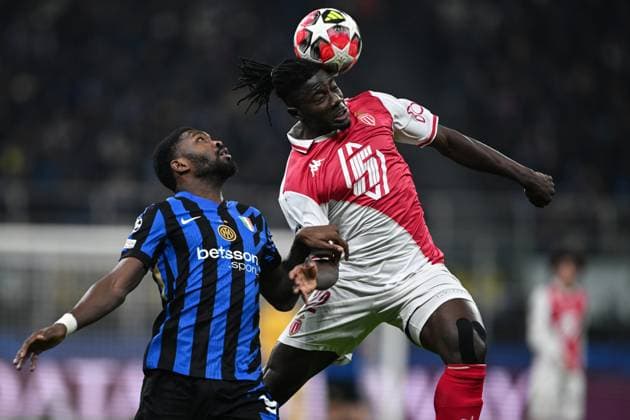 Football, CL, Inter Milan - AS Monaco