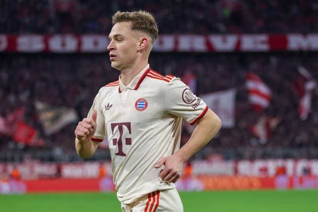 Joshua Kimmich FC Bayern Muenchen, 06 , GER, FC Bayern Muenchen vs SK Slovan Bratislava, Football, UEFA Champions League, Matchday 8, Season 2024 2025, 29 01 2025, GER, FC Bayern Muenchen vs SK Slovan Bratislava, Football, UEFA Champions League, Matchday 8, Season 2024 2025, 29 01 2025 Muenchen Copyright: xEibner-Pressefoto JennixMaulx EP_JML