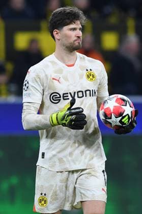 Soccer Champions League Matchday 8 Borussia Dortmund Shakhtar Donetsk on 29 01 2025 at Signal Iduna Park in Dortmund Gregor Kobel Dortmund xRx