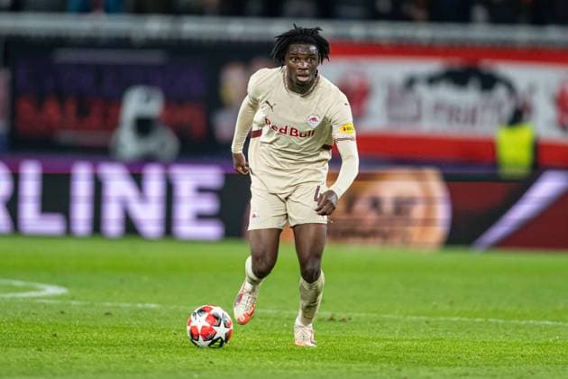 Hendry Blank during UEFA Champions league match, Red Bull Salzburg - Atletico Madrid , 29. january 2025, Red Bull Arena, Salzburg, Austria Copyright: xMICHALxFAJT,ZOSPORTU.SKx FAJ_0890