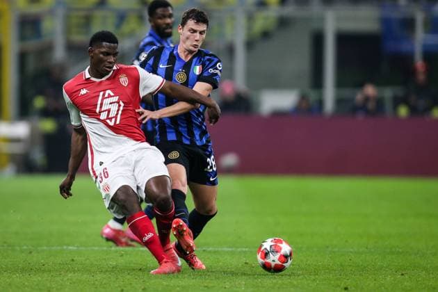 Milan, Italy, January 29st 2025: Breel Embolo (Monaco) during the match between Inter and Monaco for UEFA Champions League at San Siro Stadium, Italy. (RogÃ rio Moroti SPP) Copyright: xRogÃ rioxMorotix xSPPx spp-en-RoMoSp-AP5W7287