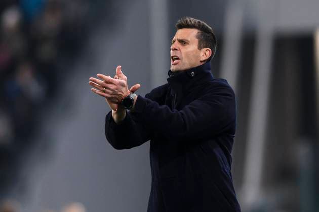 Juventus FC v SL Benfica - UEFA Champion League Thiago Motta, head coach of Juventus FC, gestures during the UEFA Champions League 2024 25 league phase football match between Juventus FC and SL Benfica. Turin Italy Copyright: xNicolòxCampox