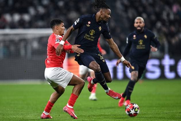 Db Torino 29 01 2025 - Champions League Juventus-Benfica foto Daniele Buffa Image nella foto: Alexander Bah-Khephren Thuram 