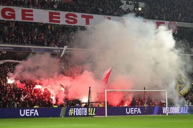 FOOTBALL : LOSC Lille vs Feyenoord - Ligue des Champions - 29 01 2025 Ambiance supporters de Lille lors du match LOSC Lille vs Feyenoord, Ligue des Champions, Decathlon Arena stade Pierre Mauroy Villeneuve d Ascq, le 29 janvier 2025 - photo Laurent Sanson PsnewZ  Copyright: xLaurentxSANSONx xPsnewZx