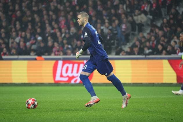 FOOTBALL : LOSC Lille vs Feyenoord - Ligue des Champions - 29 01 2025 Lucas CHEVALIER (LOSC Lille) lors du match LOSC Lille vs Feyenoord, Ligue des Champions, Decathlon Arena stade Pierre Mauroy Villeneuve d Ascq, le 29 janvier 2025 - photo Laurent Sanson PsnewZ  Copyright: xLaurentxSANSONx xPsnewZx