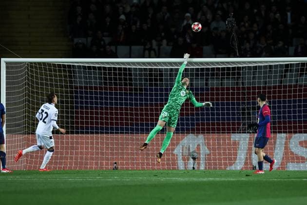 Wojciech SzczÄ™sny FC Barcelona during the UEFA Champions League 2024 25 League Phase MD8 match between FC Barcelona and Atalanta BC at Estadi Olimpic Lluis Companys on January 29, 2025 in Barcelona, Spain Photo by Xavi Bonilla DeFodi Images Defodi 674 20250129 XB3 1426 Defodi-674