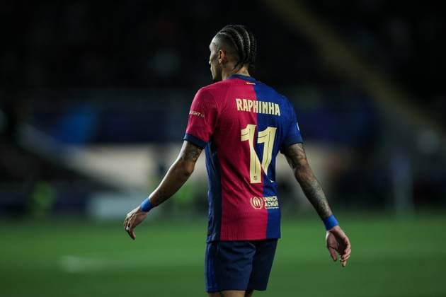 Raphina FC Barcelona during the UEFA Champions League 2024 25 League Phase MD8 match between FC Barcelona and Atalanta BC at Estadi Olimpic Lluis Companys on January 29, 2025 in Barcelona, Spain Photo by Xavi Bonilla DeFodi Images Defodi 674 20250129 XB3 1867 Defodi-674