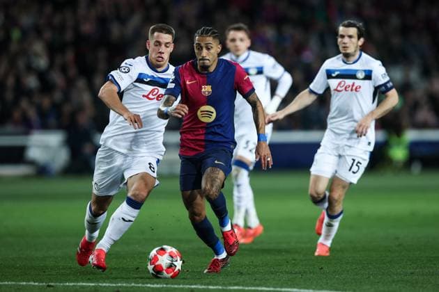 Raphina FC Barcelona during the UEFA Champions League 2024 25 League Phase MD8 match between FC Barcelona and Atalanta BC at Estadi Olimpic Lluis Companys on January 29, 2025 in Barcelona, Spain Photo by Xavi Bonilla DeFodi Images Defodi 674 20250129 XB3 1908 Defodi-674