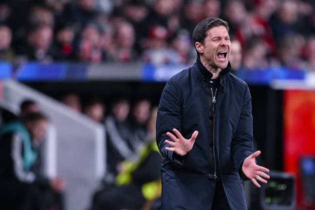 29 01 2025, Football, Champions League, Matchday 8, Season 2024 2025, Bayer 04 Leverkusen Sparta Prague, Coach Xabi Alonso Bayer Leverkusen xRHR PHOTO TKx Copyright: RHR-FOTOx RHR-FOTO TK