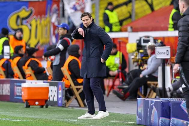 Leverkusen, Germany, 29 01 25 Coach Xabi Alonso gestures, gestures during the Champions League group stage match between Bayer 04 Leverkusen vs Sparta Prag at BayArena Leverkusen BayArena North Rhine Westphalia Germany Copyright: xBrauer-Fotoagenturx xAdrianxSchlx