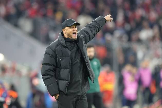 Head Coach Vincent Kompany FC Bayern Muenchen , FC Bayern Muenchen vs SK Slovan Bratislava, Soccer, Champions League, Matchday 8, 29 01 2025 Muenchen Bayern Germany Copyright: xkolbert-press ChristianxKolbertx