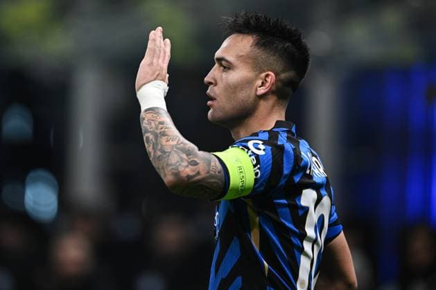 Cm Milano 29 01 2025 - Champions League Inter-Monaco foto Cristiano Mazzi Image nella foto: esultanza gol Lautaro Martinez 
