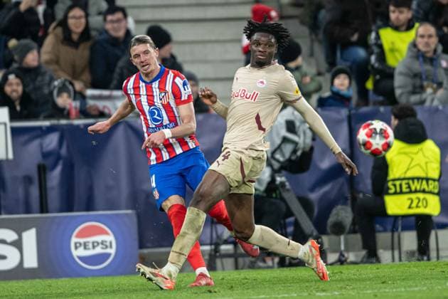 Conor Gallagher during UEFA Champions league match, Red Bull Salzburg - Atletico Madrid , 29. january 2025, Red Bull Arena, Salzburg, Austria Copyright: xMICHALxFAJT,ZOSPORTU.SKx FAJ_1529