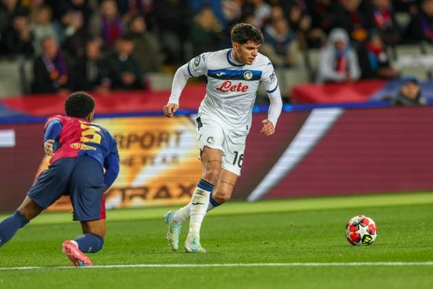 BARCELONA 29.01.2025 FC Barcelona, Barca VS ATALANTA BC 8 KOLEJKA UEFA LIGI MISTRZOW --- 8 ROUND UEFA CHAMPIONS LEAUGE SEASON 2024 2025 NZ. RAOUL BELLANOVA FOT. STANISLAW KLEPKA ARENA AKCJI NEWSPIX.PL --- newspix.pl 