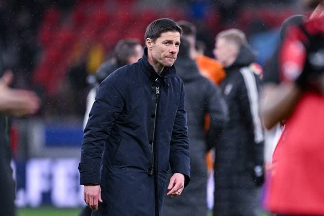 29 01 2025, Football, Champions League, Matchday 8, Season 2024 2025, Bayer 04 Leverkusen Sparta Prague, Coach Xabi Alonso Bayer Leverkusen xRHR PHOTO TKx Copyright: RHR-FOTOx RHR-FOTO TK