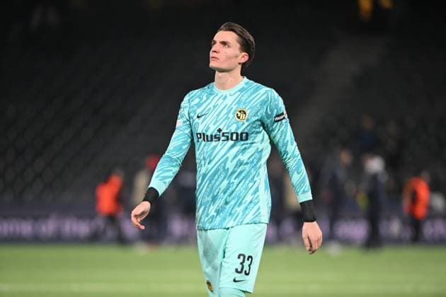 29 01 2025, Bern, Stadion Wankdorf, Uefa Champions League BSC Young Boys Red Star Belgrade, 33 Marvin Keller Young Boys is disappointed after the match Bern Stadion Wankdorf Bern Switzerland Copyright: xJustPictures.ch ManuelxWinterbergerx jp-de-MaWi-MWI_1268
