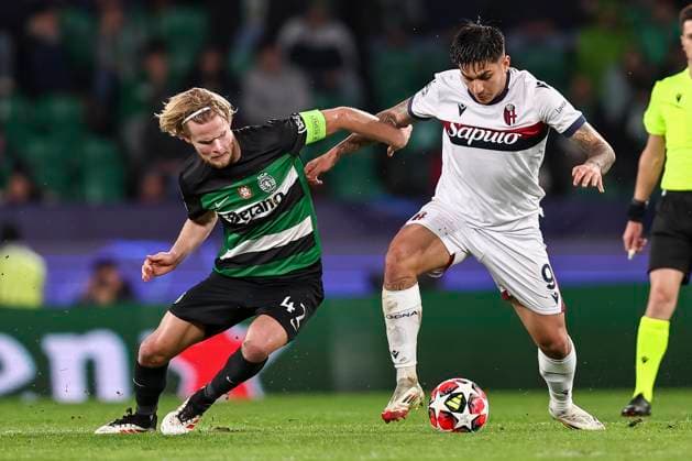 Football, CL, Sporting Lisbon - FC Bologna