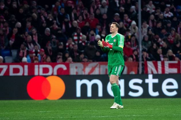 Manuel Neuer FC Bayern Muenchen, 01 , GER, FC Bayern Muenchen vs SK Slovan Bratislava, Football, UEFA Champions League, Matchday 8, Season 2024 2025, 29 01 2025 GER, FC Bayern Muenchen vs SK Slovan Bratislava, Football, UEFA Champions League, Matchday 8, Season 2024 2025, 29 01 2025 Muenchen Copyright: xEibner-Pressefoto Memmlerx EP_MMR