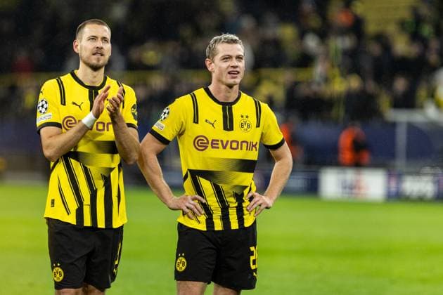 UEFA Champions League Borussia Dortmund FC Shakhtar Donetsk 29 01 2025 Waldemar Anton Borussia Dortmund, 3 , Julian Ryerson Borussia Dortmund, 26 UEFA Champions League Borussia Dortmund FC Shakhtar Donetsk Signal Iduna Park, Dortmund 29 01 2025 Copyright: xBEAUTIFULxSPORTS Buriakovx