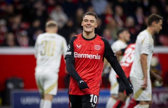 Leverkusen, Germany. 29th Jan 2025. Florian Wirtz (LEV) Bayer Leverkusen - Sparta Prag 29.01.2025
