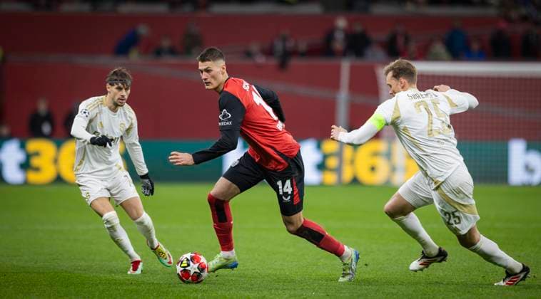 Leverkusen, Germany 29th Jan 2025 Patrik Schick LEV Bayer Leverkusen Sparta Prague 29 01 2025