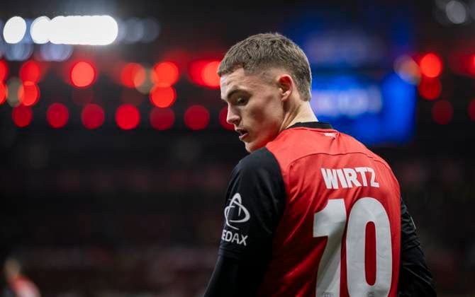 Leverkusen, Germany 29th Jan 2025 Florian Wirtz LEV Bayer Leverkusen Sparta Prague 29 01 2025