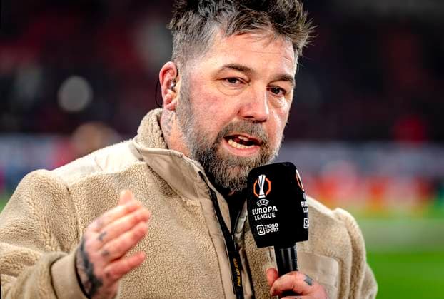 Theo Janssen of ZIGGO Sport during the match Twente Besiktas at the Grolsch Veste for the UEFA Europa League League phase Matchday 8 season 2024 2025 in ENSCHEDE, Netherlands on 30 january 2025, photo by Marcel van Dorst EYE4images Defodi 746 212090 Defodi-746