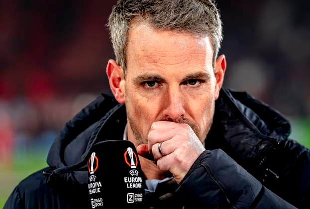 Wout Brama, old player of FC Twente during the match Twente Besiktas at the Grolsch Veste for the UEFA Europa League League phase Matchday 8 season 2024 2025 in ENSCHEDE, Netherlands on 30 january 2025, photo by Marcel van Dorst EYE4images Defodi 746 212088 Defodi-746