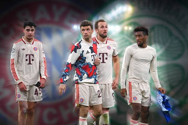 Theme photo for the draw for the play-off matches in the Football Champions League on 31 01 2025 in Nyon Switzerland FC Bayern will face Celtic Glasgow or Manchester City,