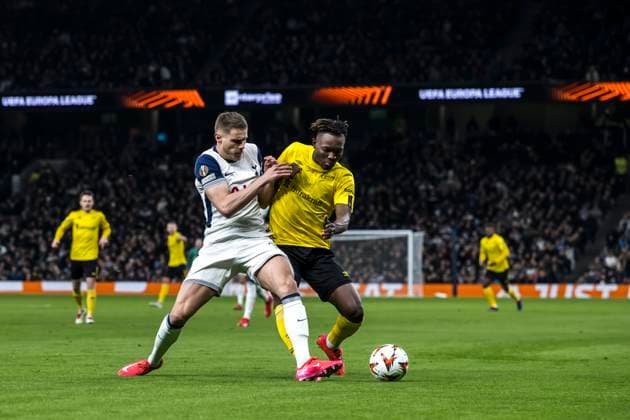 Football, EL, Tottenham Hotspur - IF Elfsborg