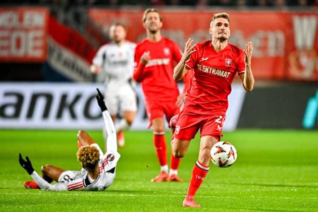 ENSCHEDE, Stadium Grolsch Veste, 30-01-2025 , season 2024 2025 , Europa League during the match Twente - Besiktas FC Twente player Michal Sadilek Twente - Besiktas  x27627044x Copyright: