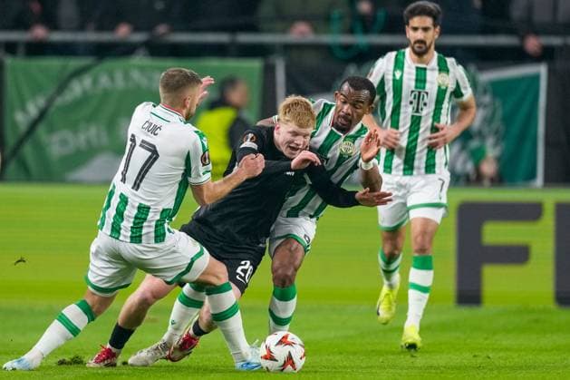 Football, EL, Ferencvaros Budapest - AZ Alkmaar