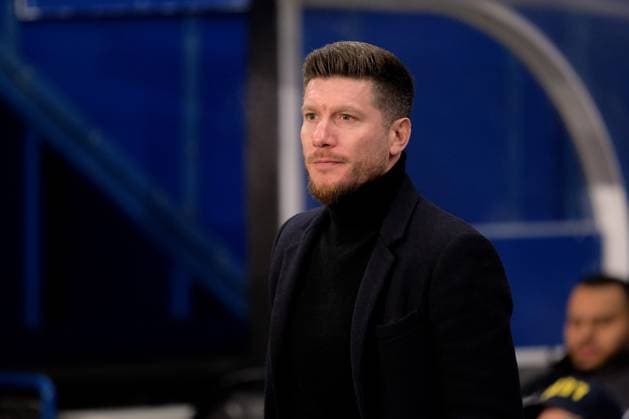 UK: Rangers v Union Saint-Gilloise, UEFA Europa League at Ibrox Stadium, Glasgow, Scotland on 30 January 2025: Pictured: Union SG head coach Sebastien Pocognoli Glasgow Ibrox Stadium Scotland Copyright: xAlexxToddx