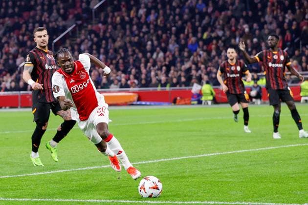 AMSTERDAM , 30-01-2025 , Johan Cruijff Arena , UEFA Europa League football , season 2024 2025, match between Ajax and Galatasaray , Ajax player Bertrand Traore Ajax - Galatasaray  x27627525x Copyright: