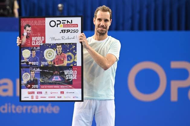 Tennis, ATP tournament in Montpellier