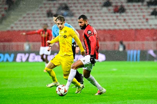 FOOTBALL : OGC Nice VS FK Bodo Glimt - UEFA Europa League - 30 01 2025 L OGC Nice recoit le FK Bodo Glimt Ã l Allianz Riviera dans le cadre de la huiteme journÃ e d UEFA Europa League. Ali Abdi (OGCN) NiceFrance  Copyright: xWilliamxCannarellax