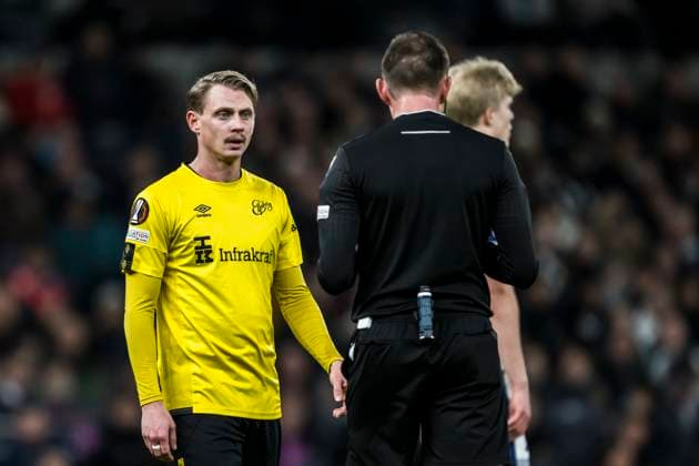 250130 Simon Hedlund of Elfsborg during the UEFA Europa League football match between Tottenham Hotspur and Elfsborg on January 30, 2025 in London Photo Emma Wallskog BILDBYRAN COP 320 EW0477 fotboll football soccer fotball uefa europa league europa league tottenham hotspur elfsborg bbeng bbauto  Copyright: EMMAxWALLSKOG BB250130EW079