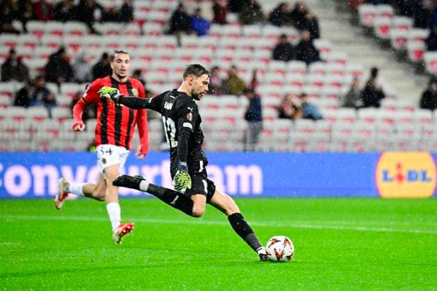 FOOTBALL : OGC Nice VS FK Bodo Glimt - UEFA Europa League - 30 01 2025 L OGC Nice recoit le FK Bodo Glimt Ã l Allianz Riviera dans le cadre de la huiteme journÃ e d UEFA Europa League. Nikita HaÃ¯kin (FKBG) NiceFrance  Copyright: xWilliamxCannarellax