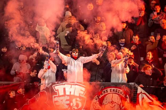 during the match Twente Besiktas at the Grolsch Veste for the UEFA Europa League League phase Matchday 8 season 2024 2025 in ENSCHEDE, Netherlands on 30 january 2025, photo by Marcel van Dorst EYE4images Defodi 746 212196 Defodi-746