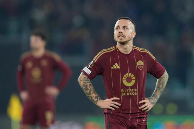 Angelino (AS Roma) looks on, UEFA Europa League 2024 25 League Phase MD8, AS Roma v Eintracht Frankfurt, Stadio Olimpico, January 30, 2025, Rome, Italy.