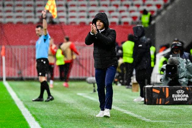 FOOTBALL : OGC Nice VS FK Bodo Glimt - UEFA Europa League - 30 01 2025 L OGC Nice recoit le FK Bodo Glimt Ã l Allianz Riviera dans le cadre de la huiteme journÃ e d UEFA Europa League. Kjetil Knutsen (entraineur FK Bodo Glimt) NiceFrance  Copyright: xWilliamxCannarellax