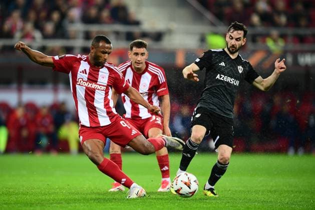 Football, EL, Olympiakos Piraeus - Qarabag Agdam