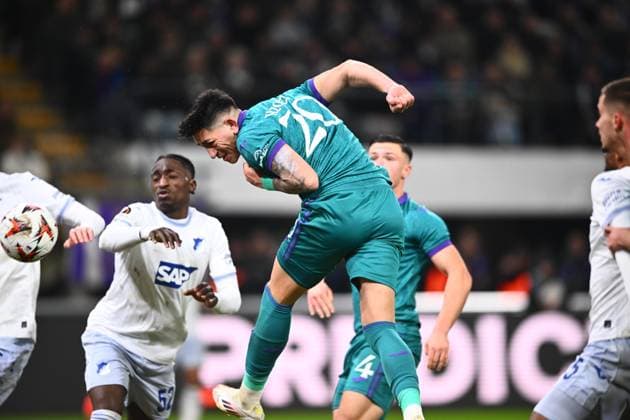 RSC Anderlecht v Hoffenheim - UEFA Europa League ANDERLECHT, BELGIUM - JANUARY 30 : Vazquez Luis forward of RSC Anderlecht during the UEFA Europa League 2024 25 League Phase MD8 match between RSC Anderlecht and Hoffenheim on January 30, 2025 in Anderlecht, Belgium, 30 01 2025 Anderlecht Belgium  Copyright: xGvgx