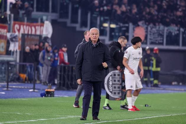 UEFA Europa League Football Match - 2024 25 Roma vs Eintracht Frankfurt 30 01 2025 Rome, Stadio Olimpico, football match valid for UEFA Europa League 2024 24 between AS Roma vs Eintracht Frankfurt In photo: Claudio Ranieri coach of Roma AS ROMA Stadium Olimpic Lazio ITALY Copyright: xFABIOxSASSO FPAxFabioxSasso FPAx Roma Eintracht Frankfurt2025_01_31Fabio Sasso0705